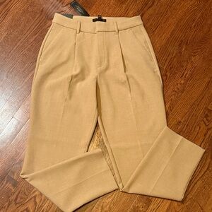 Banana Republic NWT Women’s Beige High-Rise Suit Dress Pants